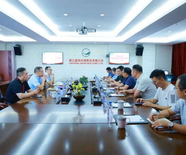 “丝路同源，东升国际有约”  河池市宜州招商团走进东升国际丝绸，共绘新“丝”路！